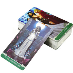 56pcs Universal Celtic Tarot Deck Modern Tarot Library Cards with QR Code Guide