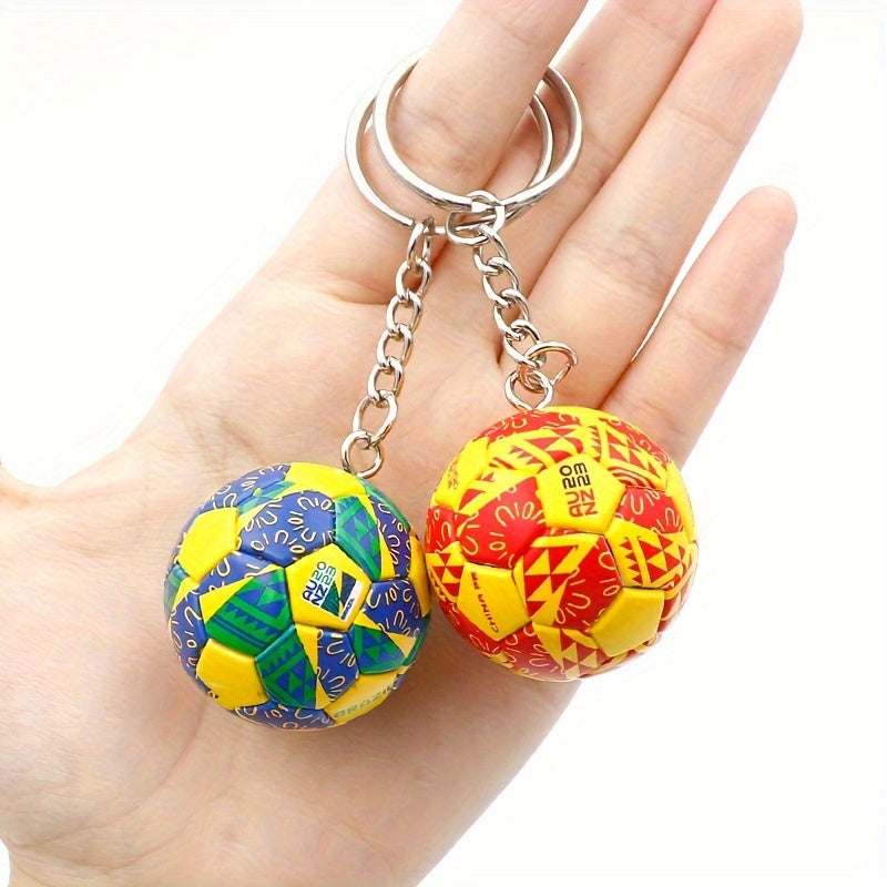 Sports Football Key Chain Bag Hanging Ornament Gift For Men Women