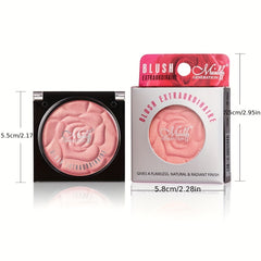 Petal Face Blushes Powder Shimmer Cheek Blush Matte Lightweight Face Brighten