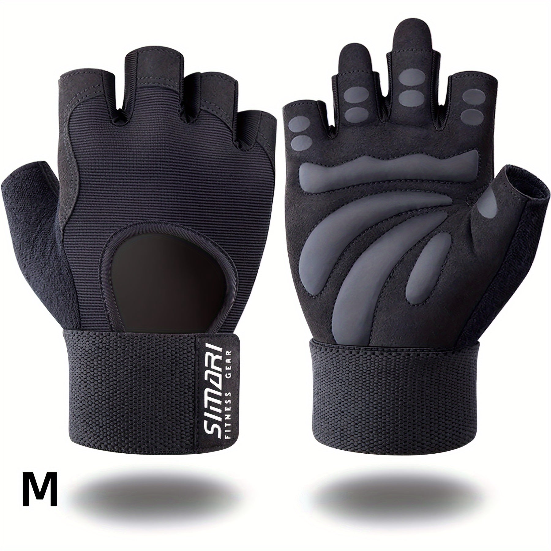 Full Palm Protection Gloves for Weightlifting Fitness Training