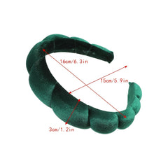 Winter Thick Bread Headband Pure High Ladies Hairband