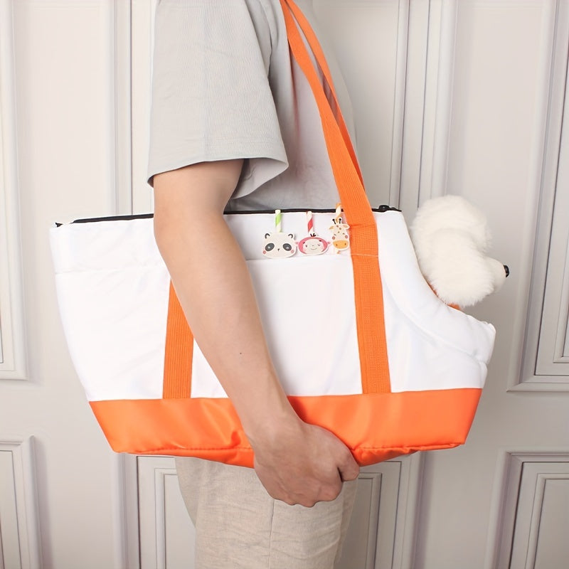 Portable Dog Carrier Backpack Waterproof Tote Bag for Outdoor Travel