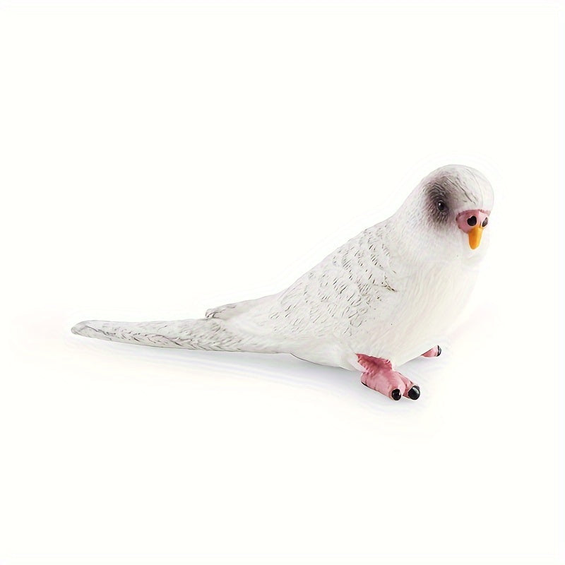 Simulation Bird Parrot Set Phoenix Head Parrot Solid Model Toys