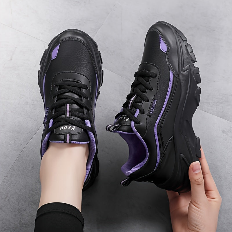 Women's Waterproof Non-Slip Running Shoes - Spring/Autumn Outdoor Sneakers