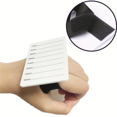 Lash Holder Plate with Adjustable Strap & 10 Glue Rings