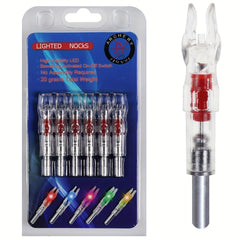 6pcs Lighted Nocks Archery Led Nocks Diameter 6.244 Shooting Practice