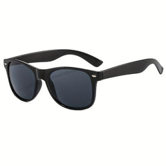 Boy's Square Frame Sunglasses Vintage Style UV Protection