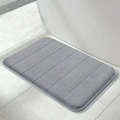 Thick Memory Foam Bath Rug Soft Non Slip Absorbent Bath Mat