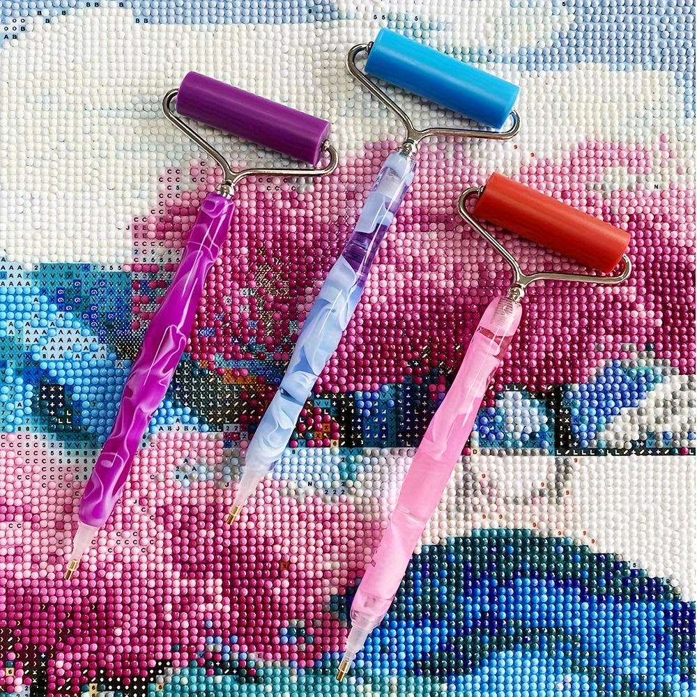 Resin Diamond Painting Pen With 7 Heads & Roller