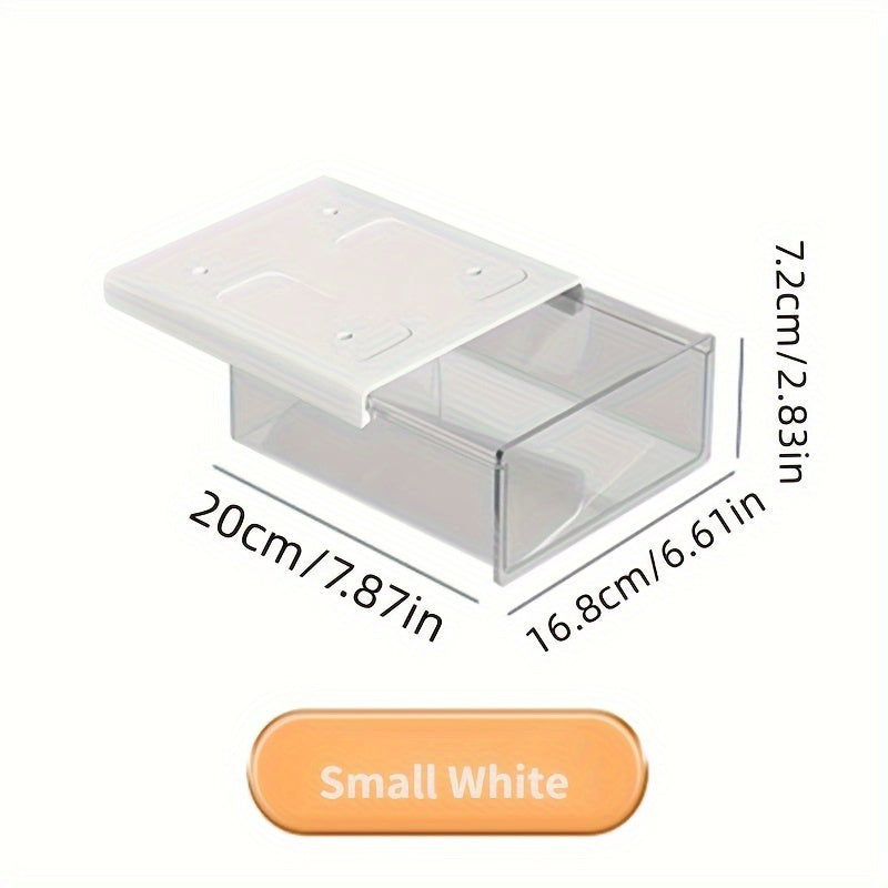 Adhesive Under Desk Drawer Large Desk Storage Box