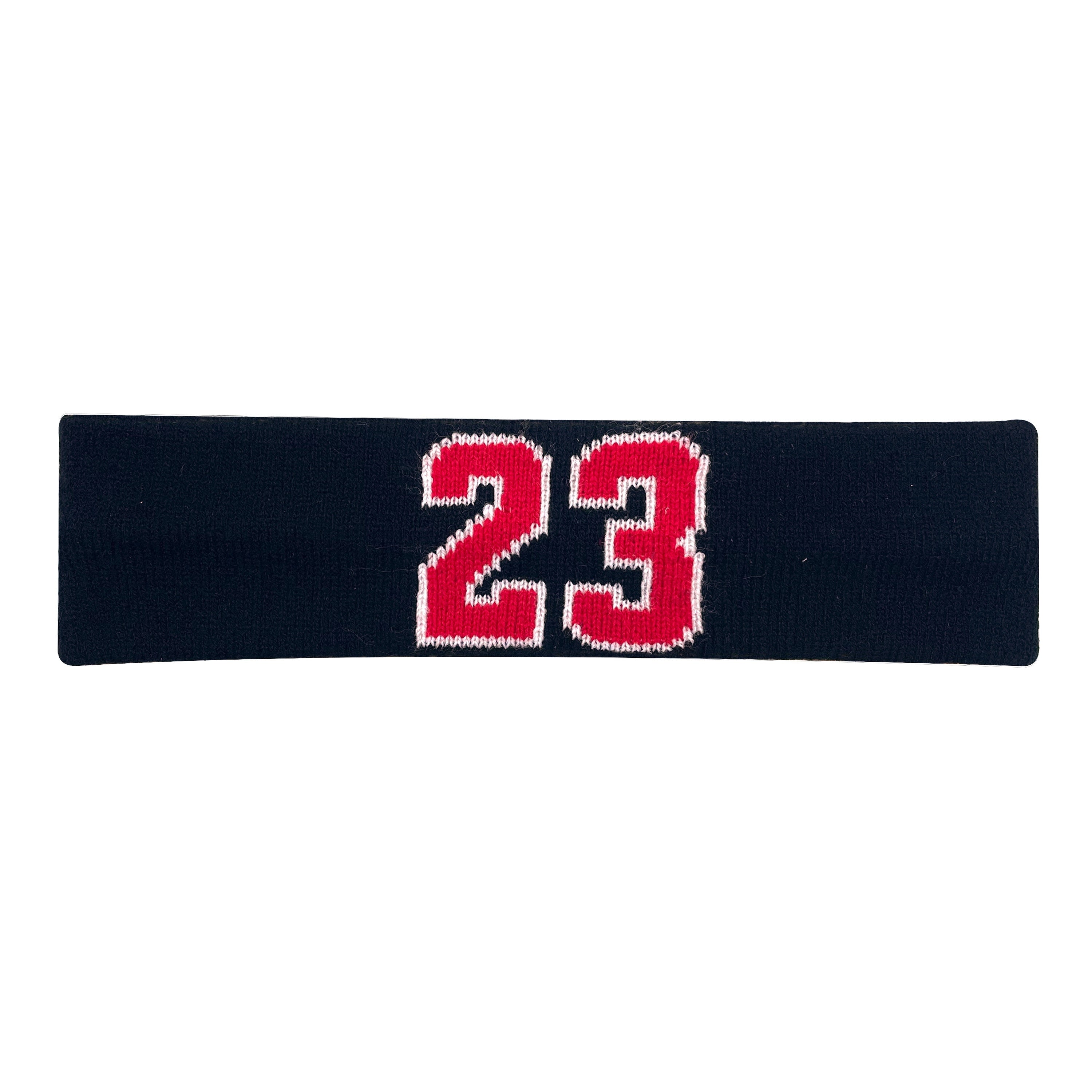 Unisex Number 23 City Names Knit Sports Headband - Pack of 1