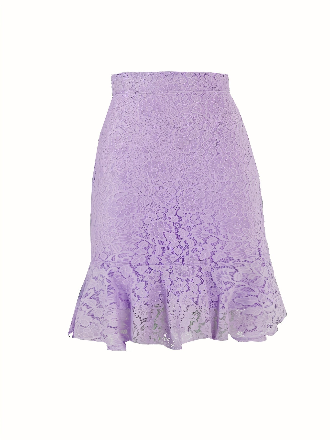 Vintage Mermaid Skirt Elastic Waist Casual Skirt Women's Clothing