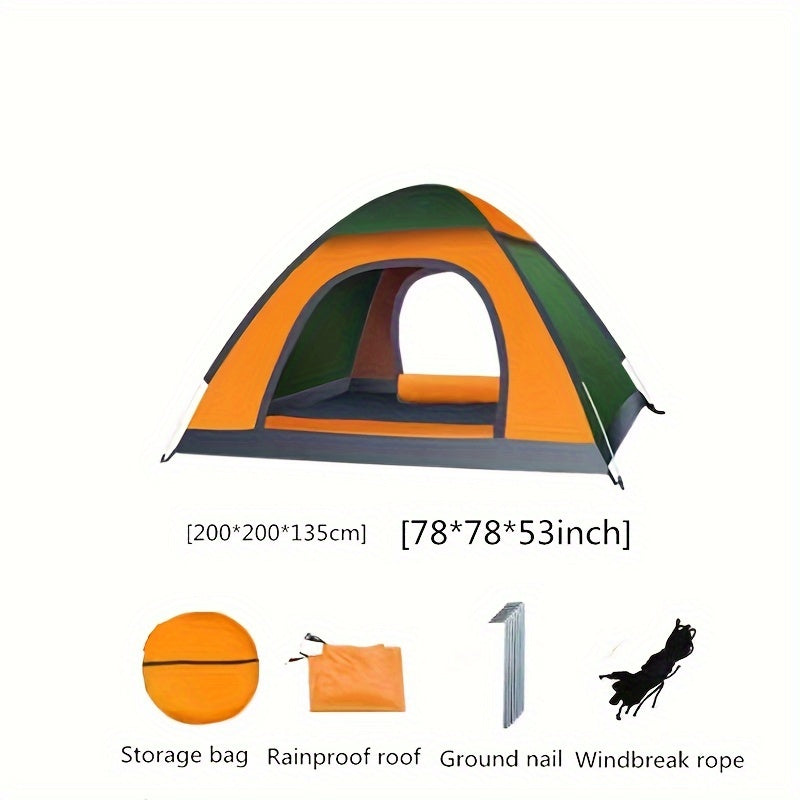 Automatic Waterproof Tent for Hiking & Camping
