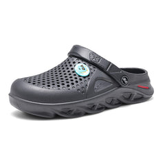 Men's Lightweight Open Back Clogs Mesh Bathing Shoes