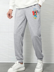 Cartoon Print Men's Loose Casual Sweatpants