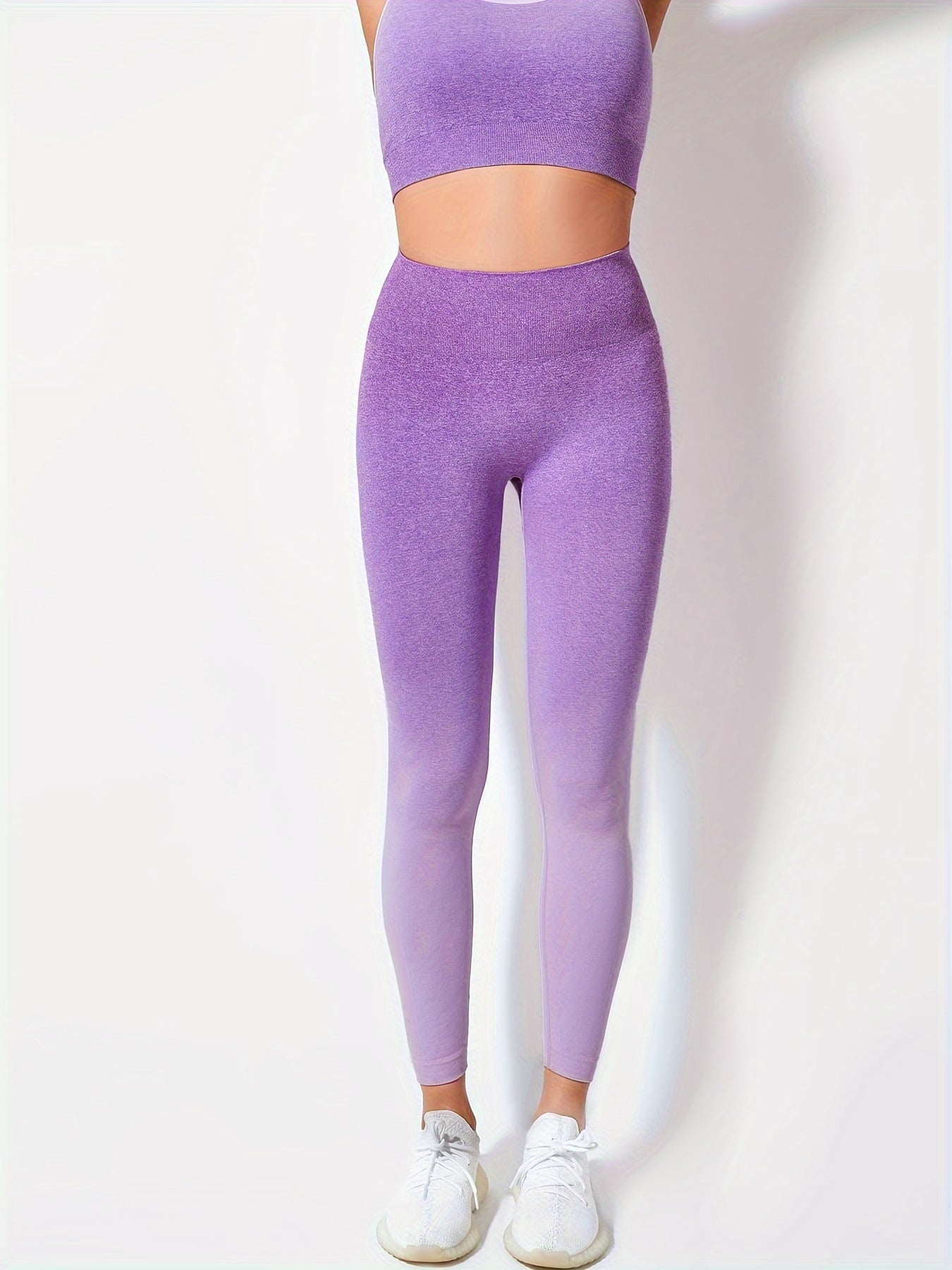 Gradient Sports Leggings High Waist Fitness Yoga Pants
