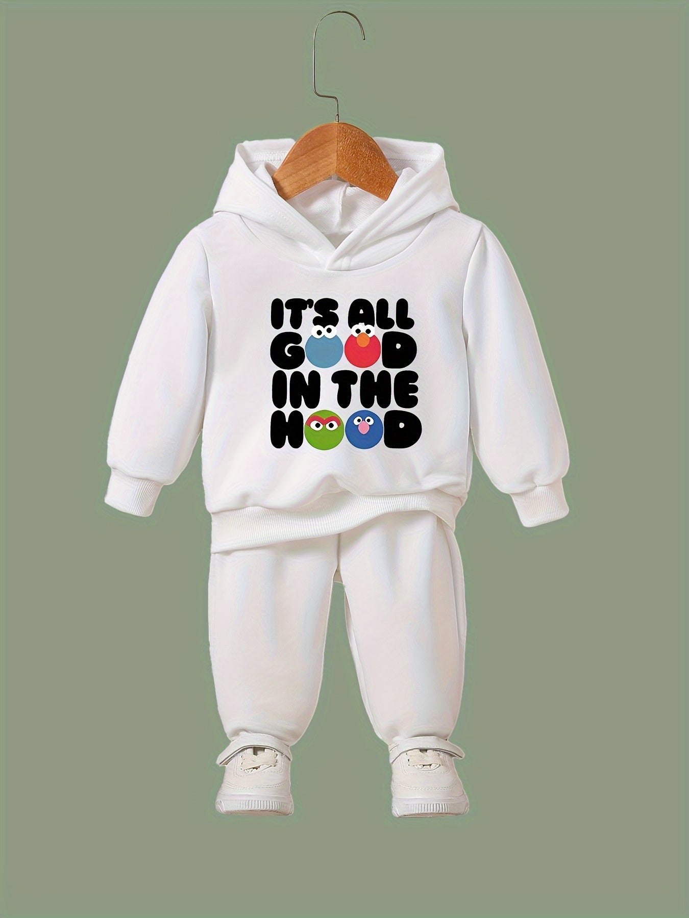 Girls Casual Comfy Activewear Set For Spring Fall Sports
