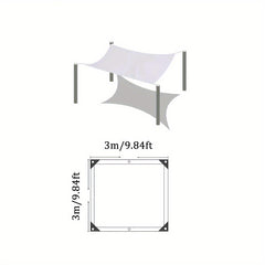 1pc Transparent Balcony Garden Insulation Rainproof Cover