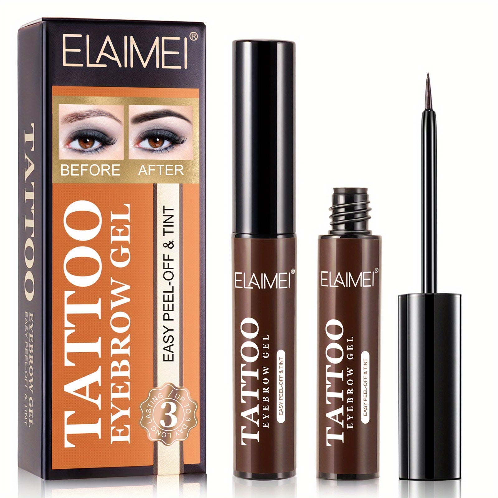 Eyebrow Tint Cream Natural Long-lasting Waterproof