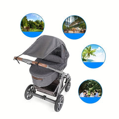 Baby Stroller Sunshade Cloth Cover Anti UV Sunscreen