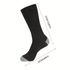 USB Rechargeable Heating Socks Infrared Heated Boots for Outdoor Winter