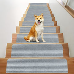 15pcs Stair Treads Non Slip for Wooden Steps Indoor Peel & Stick