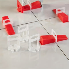 100pcs Tile Leveling Clips 1mm Tile Leveling Spacer