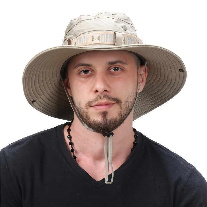 Breathable Wide Brim Sun Hat for Outdoor Activities
