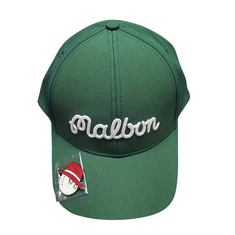 Golf Hat With Ball Marker Adjustable Baseball Cap