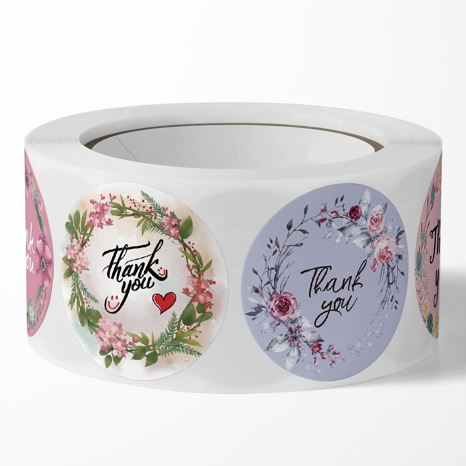 500 Thank You Stickers Labels Waterproof Party Baby Shower Wedding