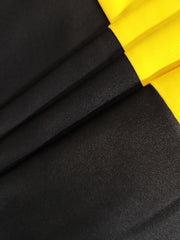 Yellow Vertical Block Men s Drawstring Sweatpants Casual Jogger Pants