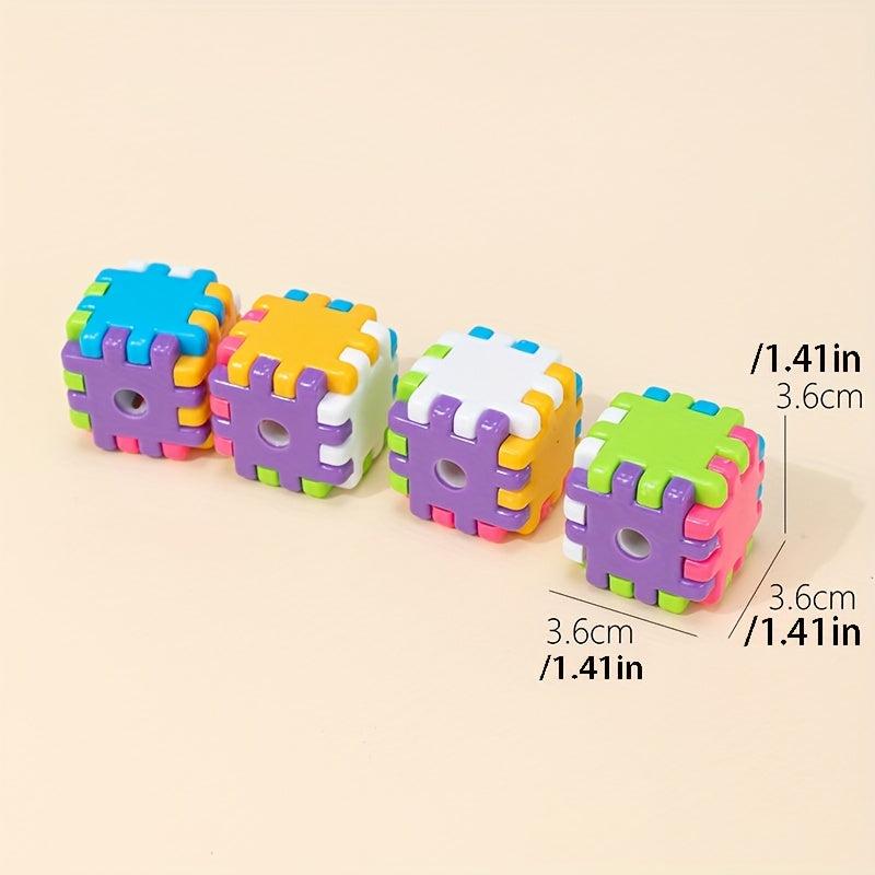 3pcs Mini Rolling Pencil Sharpener Manual School Stationery Gift Toy