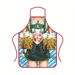 Beer BBQ Apron Unisex Kitchen Accessory