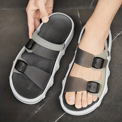 Men's Non Slip Sandals Wear resistant Comfy Beach Shoes Summer