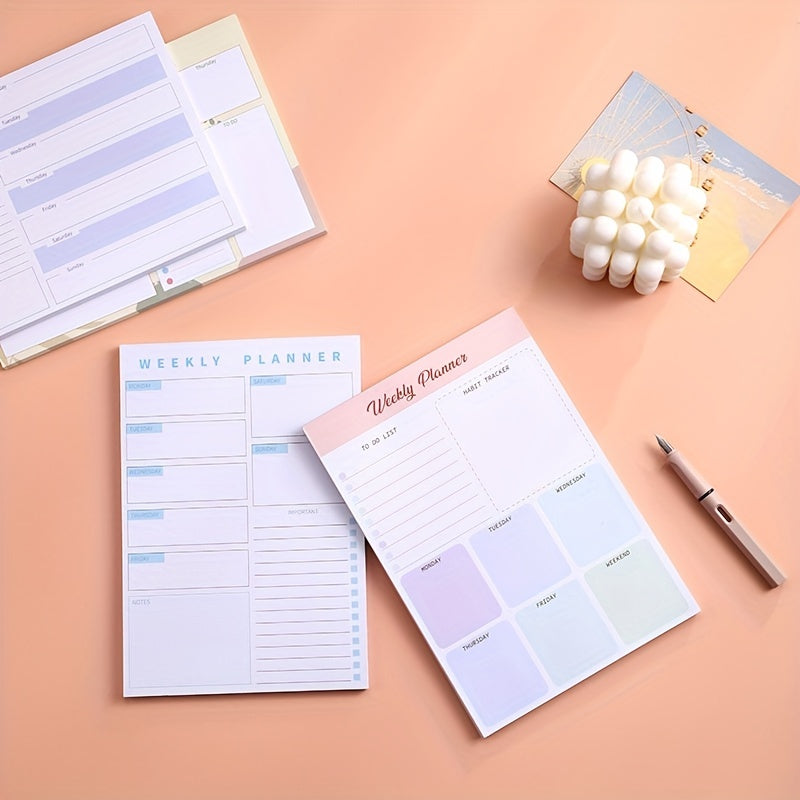 Weekly Plan Memo Book - Magnetic Attraction Design