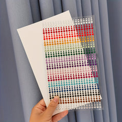 Colorful Rhinestone Stickers Temporary Tattoos For Kids