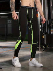 Men's Tight Long Compression Pants Quick Dry Leggings