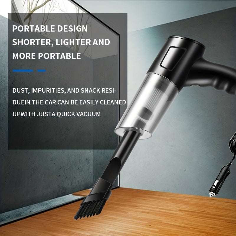 12V Car Vacuum Cleaner with Powerful Suction