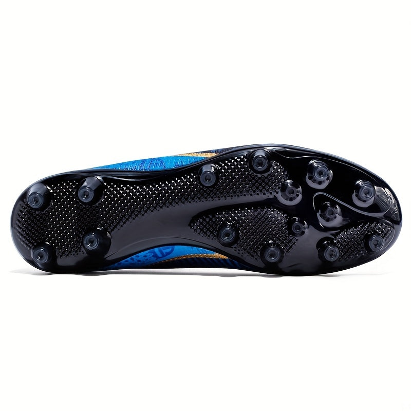 Youth AG Soccer Shoes Spike Anti-Skid Breathable Training Football Cleats
