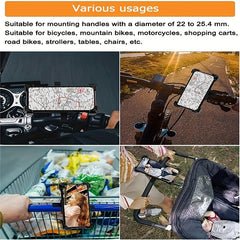 Secure Phone While Cycling 360 Rotatable Bike Wall Mount & Adjustable Support
