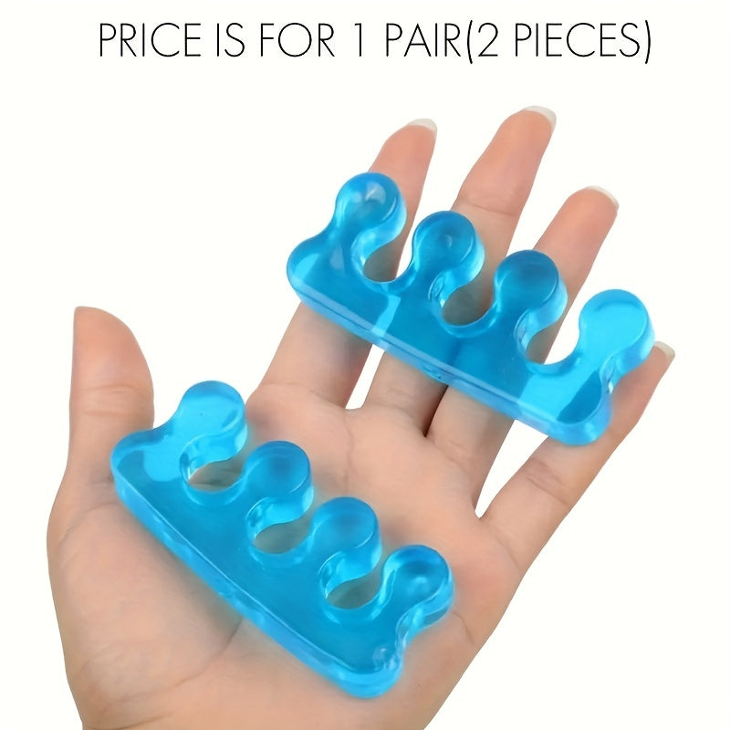 Gel Toe Separators for Nail Polish - Pedicure Tool