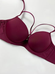 Sexy Thin Straps Push Up Bra Comfortable Intimates Bra