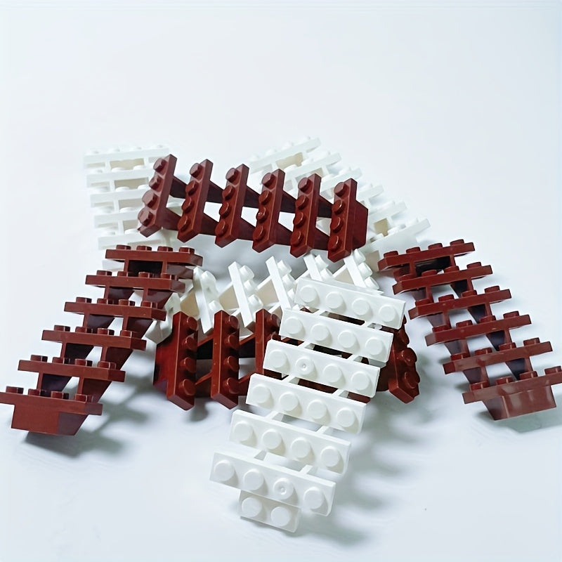 Set of 4 Staircase Bricks Building Blocks for DIY Toy House And Garden