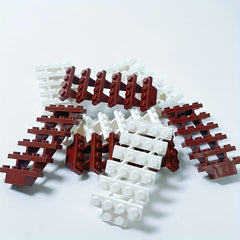 Set of 4 Staircase Bricks Building Blocks for DIY Toy House And Garden