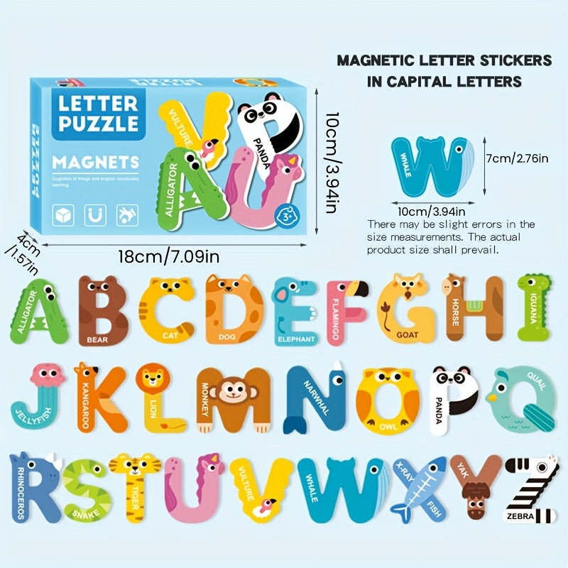Educational Magnetic Fridge Magnets Set for Kids