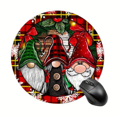 Christmas Gaming Mouse Pad Non-Slip Rubber Base Waterproof for Computer Laptop