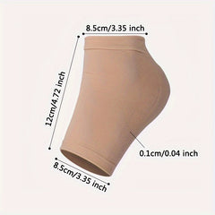 Heel Protectors Anti Crack Sleeve for Men & Women