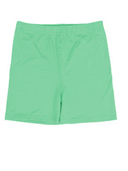Girls Plain Stretchy Soft Short Leggings