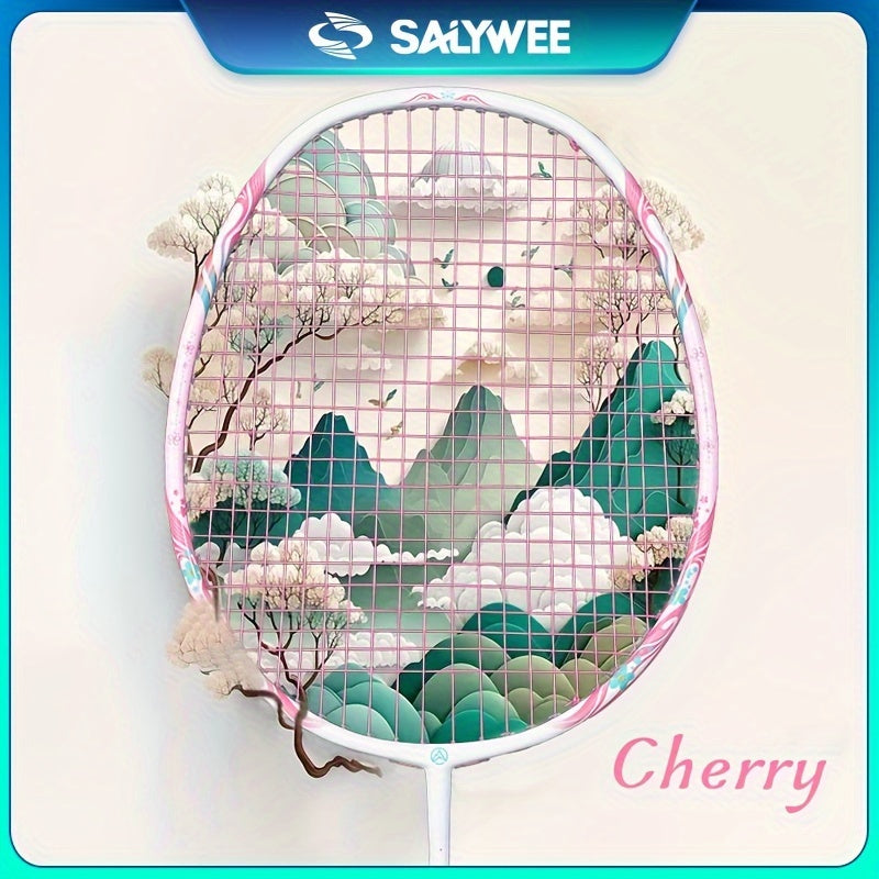 SALYWEE Professional Badminton Racket - Carbon Racket For Competition & Training