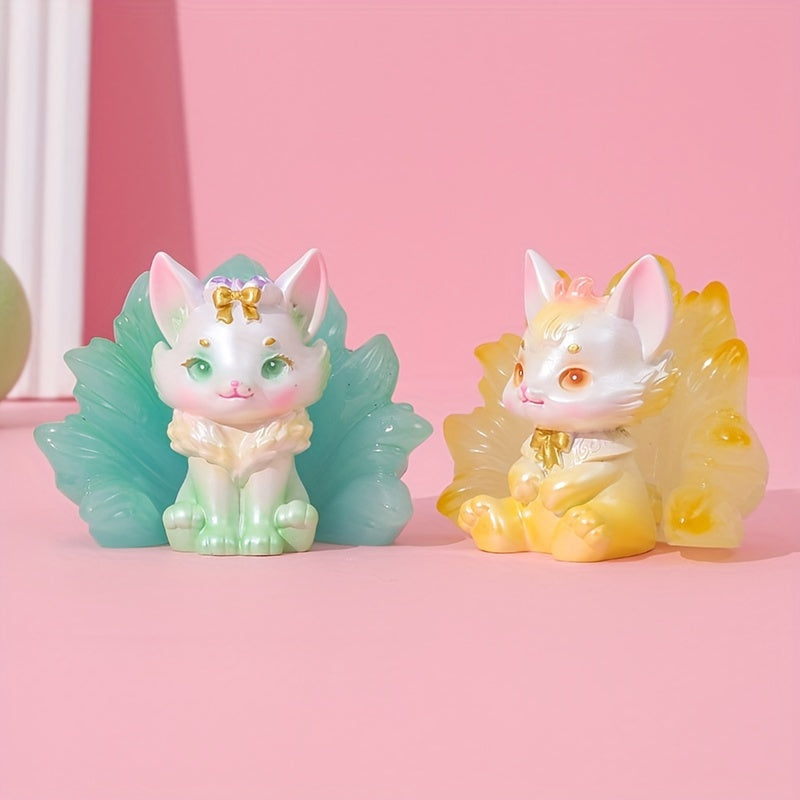 Ancient Fairy Fox Resin Craft Ornament